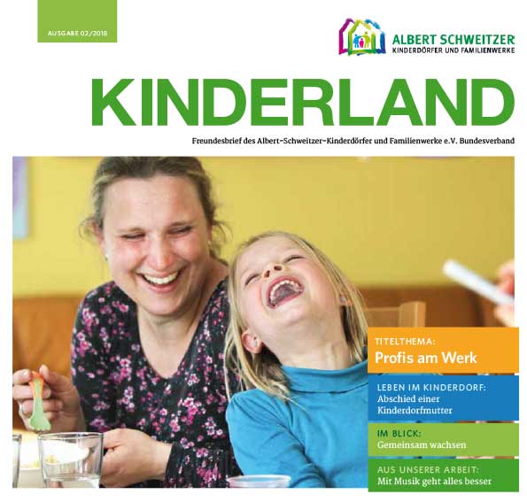 Kinderland 02/2018 - Profis am Werk
