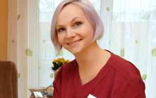 Darinka Lerke bei der Arbeit