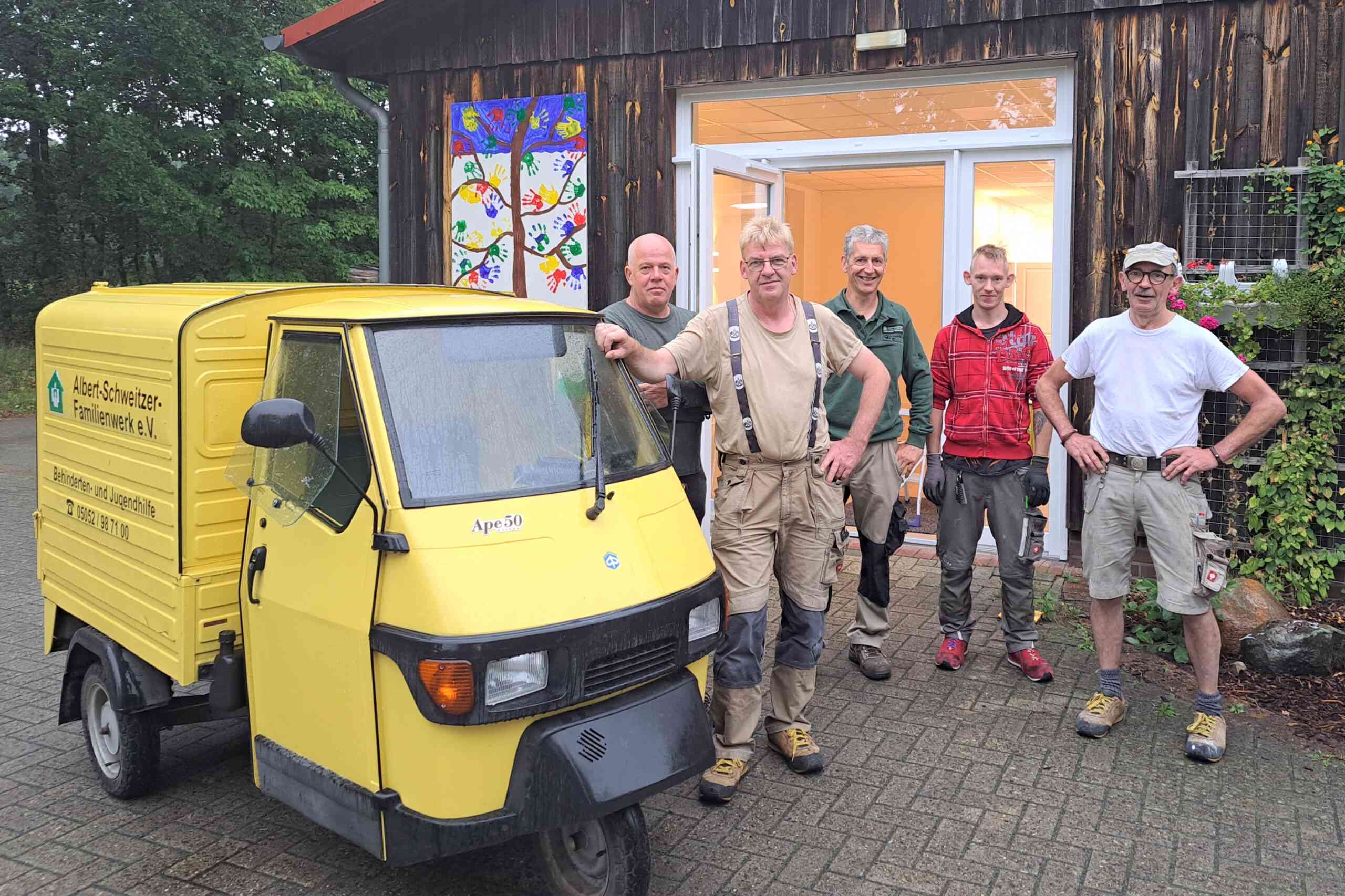 Unser Haustechnik-Team hat den Fortbildungsraum in Eigenleistung umgebaut 