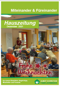 Titel-Hauszeitung-2021-3 Hauszeitung Altenhilfe Bleckede - Winter 2021